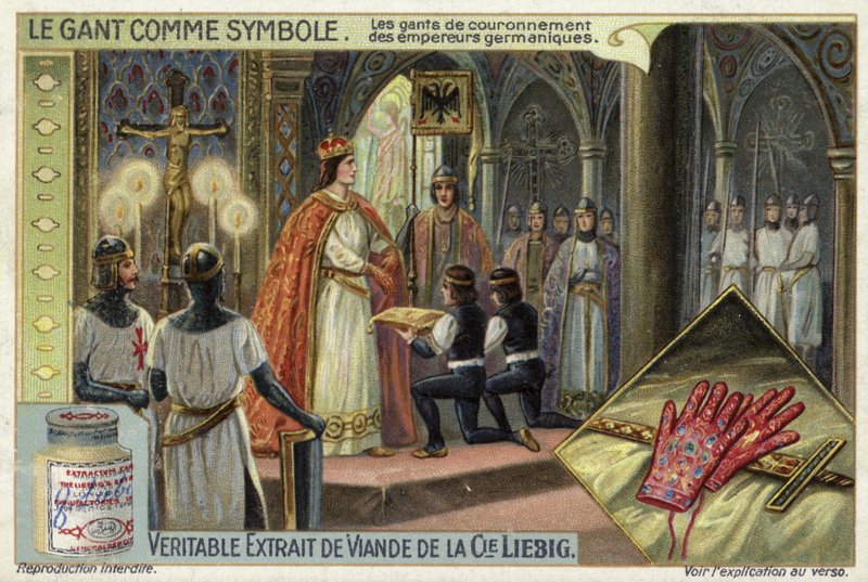 Luvas de coroação dos imperadores alemães de European School