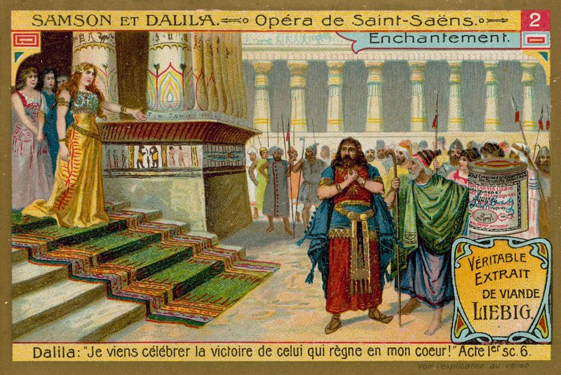 Dalila declara seu amor por Samson de European School