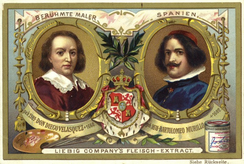 Diego Velasquez e Bartolome Murillo, artistas espanhóis de European School