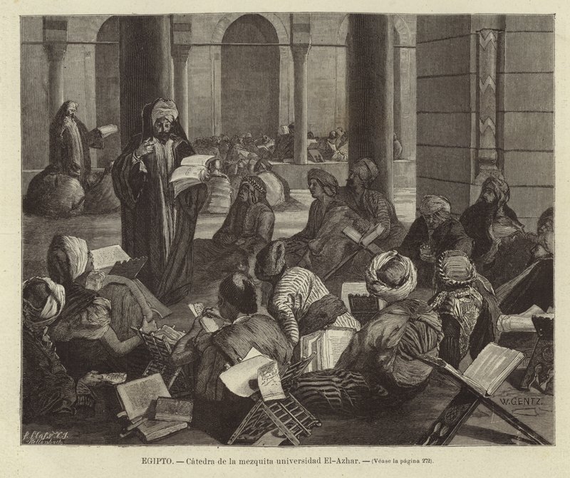 Egpyt - Presidente da mesquita da Universidade Al-Azhar de European School