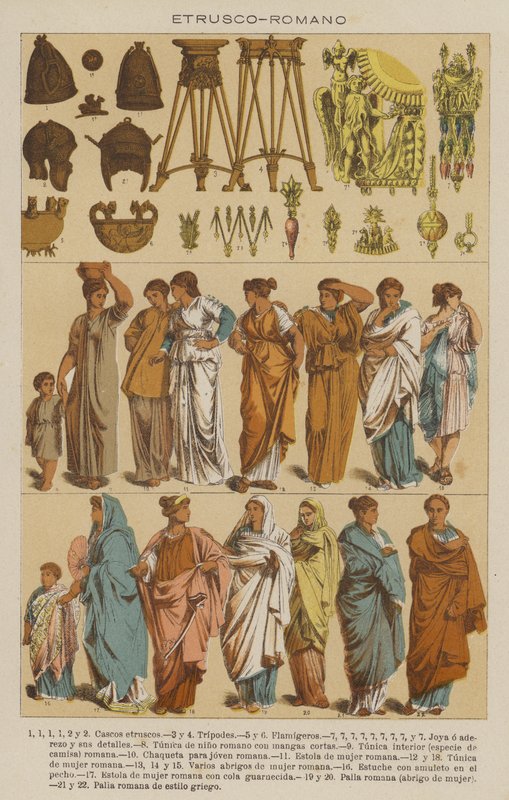 Etrusco, romano (cor lituana) de European School