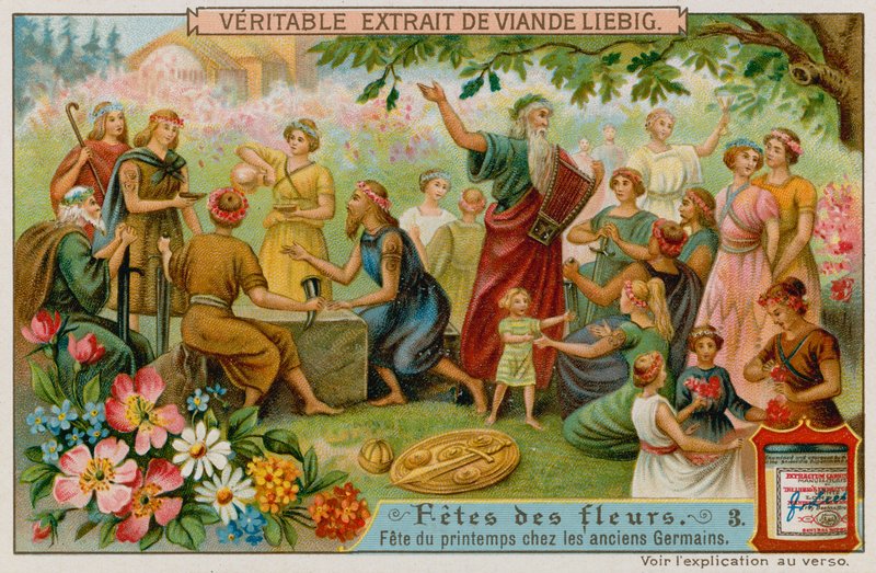 Festival da Primavera na Alemanha Antiga de European School