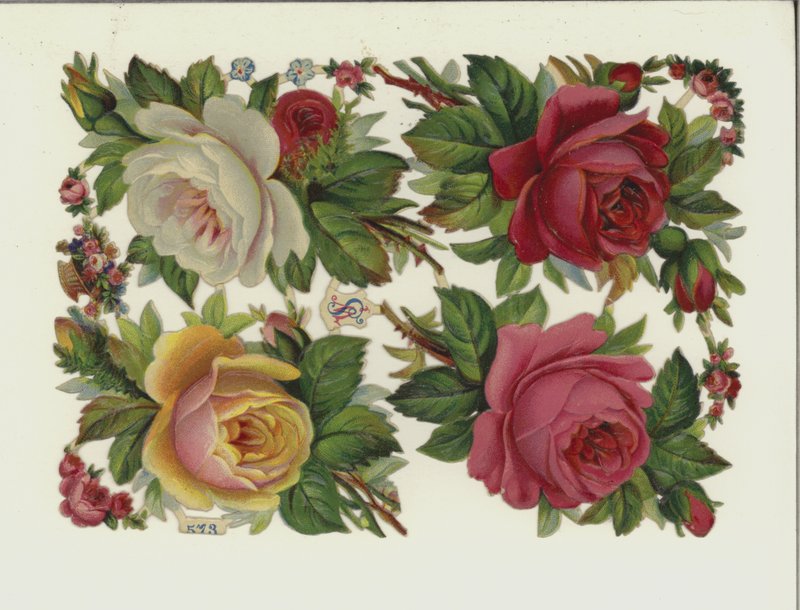 Flores (chromolitho) de European School