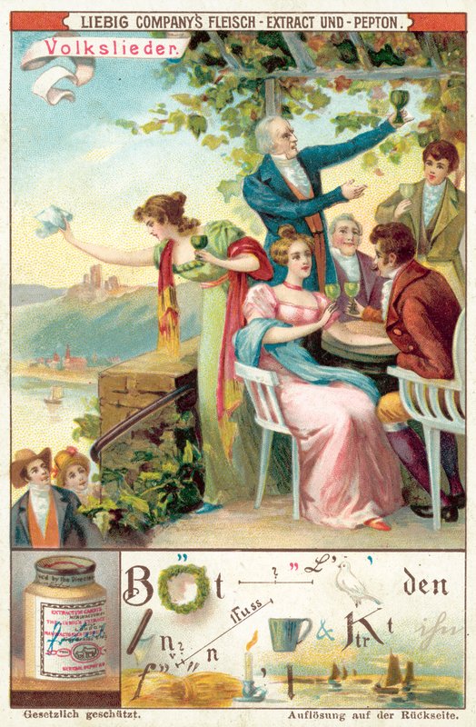 Canção popular (chromolitho) de European School