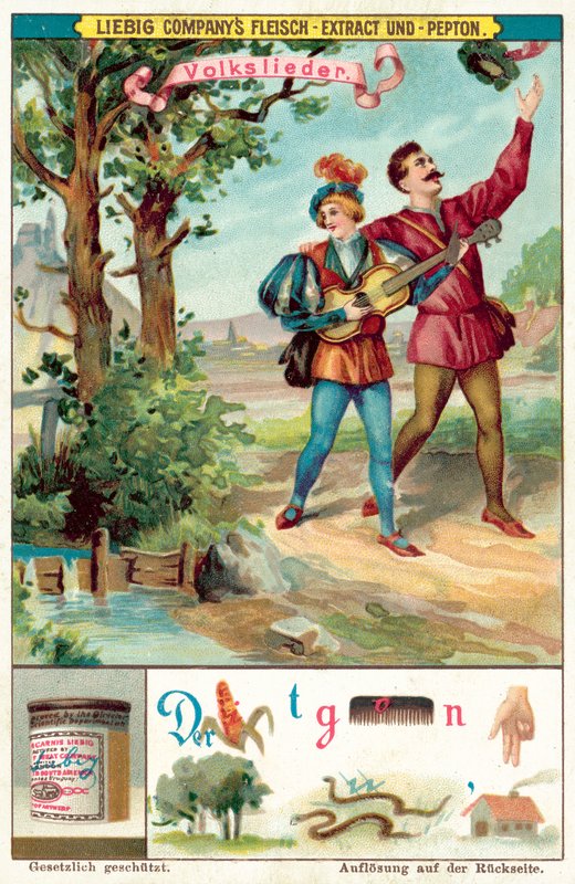 Canção popular (chromolitho) de European School