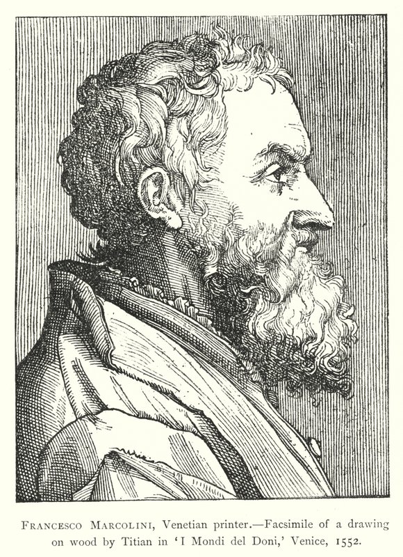 Francesco Marcolini, impressor veneziano (gravura) de European School