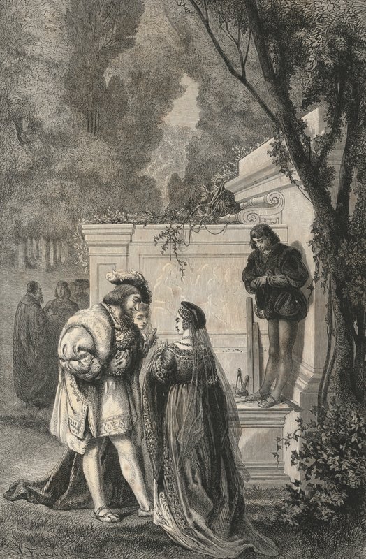 François I Et Ses Artistas (gravura) de European School