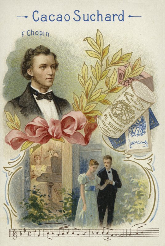 Frederic Chopin, pianista e compositor polonês de European School