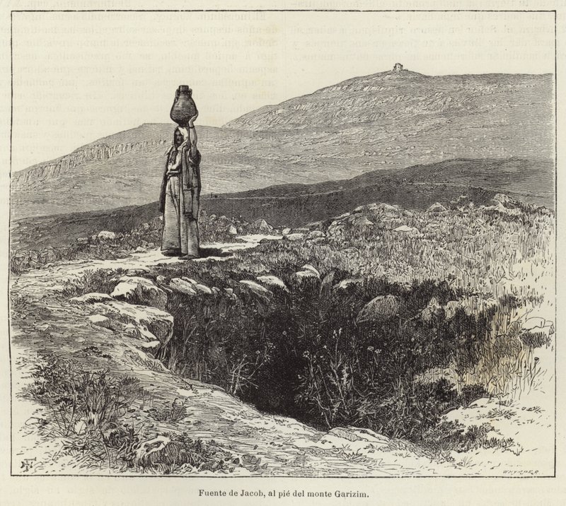 Fonte de Jacó, no sopé do Monte Garizim de European School