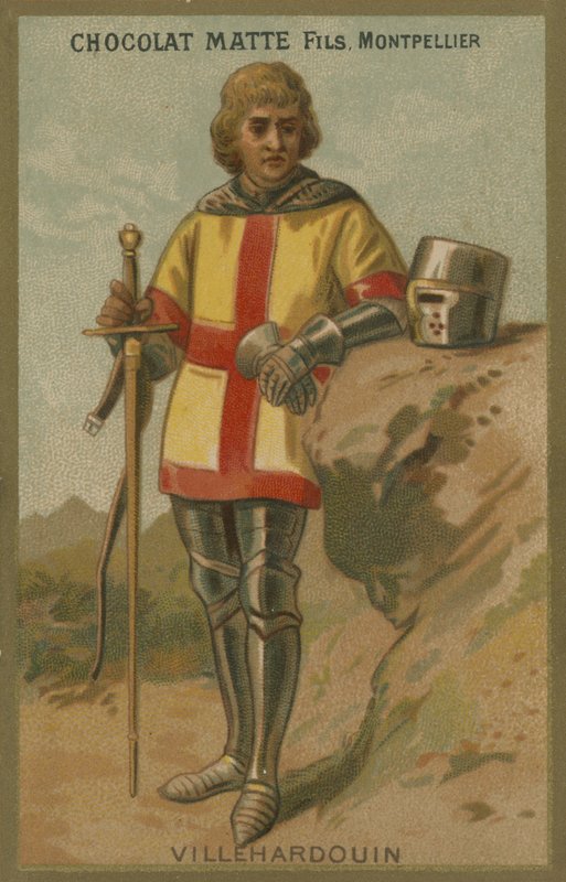 Geoffrey de Villehardouin, soldado e historiador francês de European School