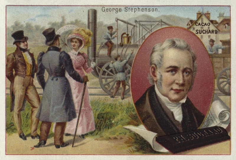 George Stephenson, engenheiro inglês de European School