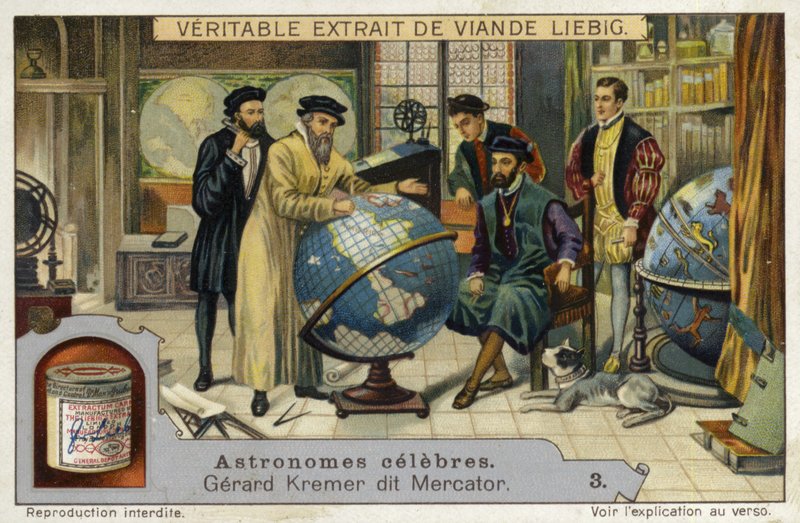Gerardus Mercator, cartógrafo flamengo e matemático de European School