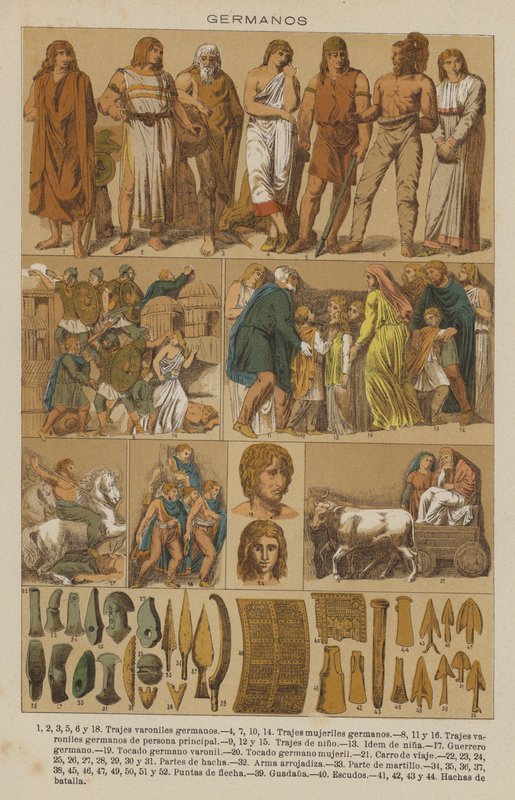 Germanos (cor litho) de European School