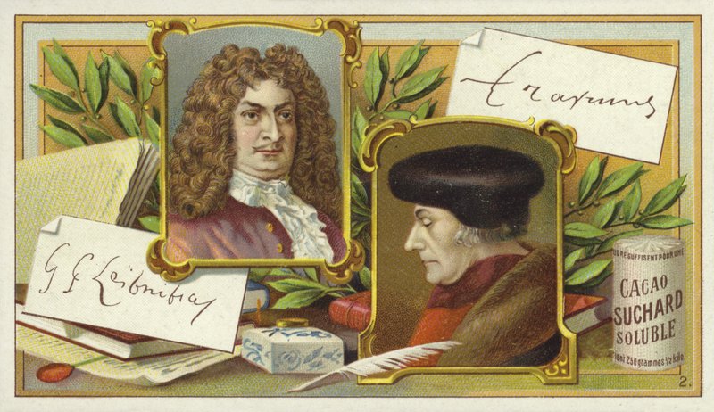 Gottfried Wilhelm Leibniz e Desiderius Erasmus de European School