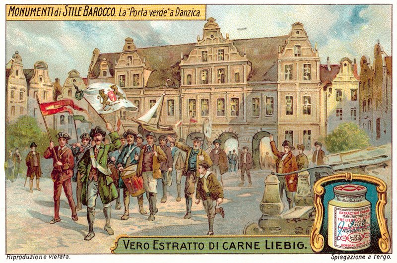 Green Gate, Gdansk (chromolitho) de European School