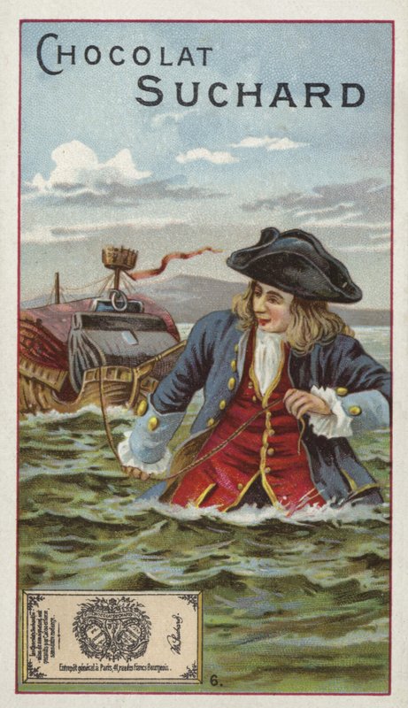Gulliver rebocando um navio de European School