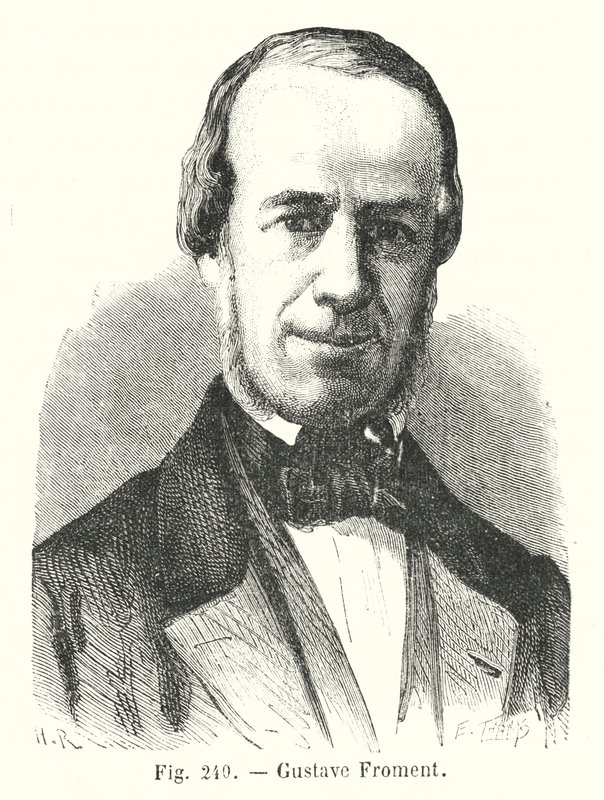 Gustave Froment (gravura) de European School