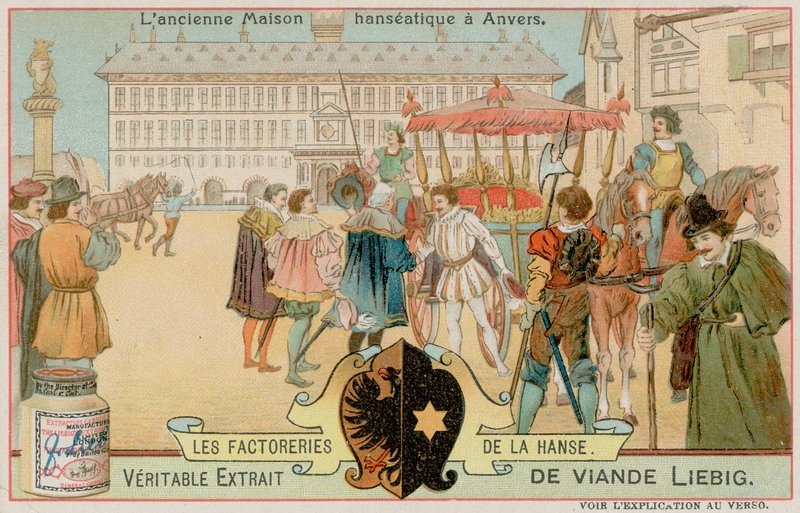 Casa hanseática em Antuérpia de European School