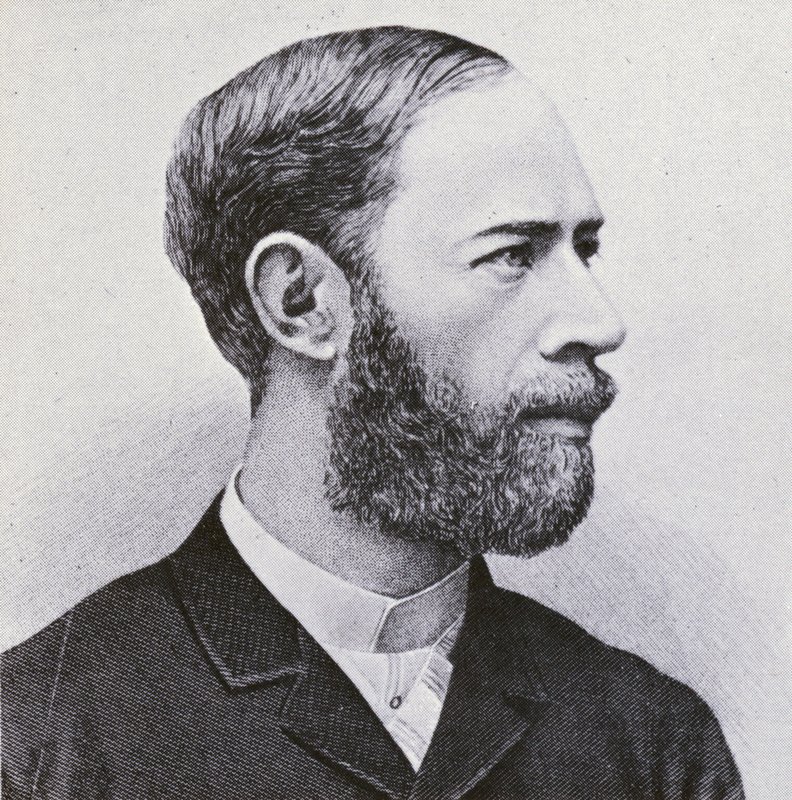 Heinrich Hertz (gravura) de European School