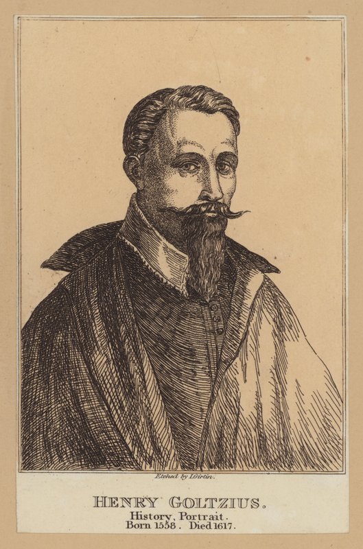 Hendrik Goltzius, artista holandês (gravura) de European School