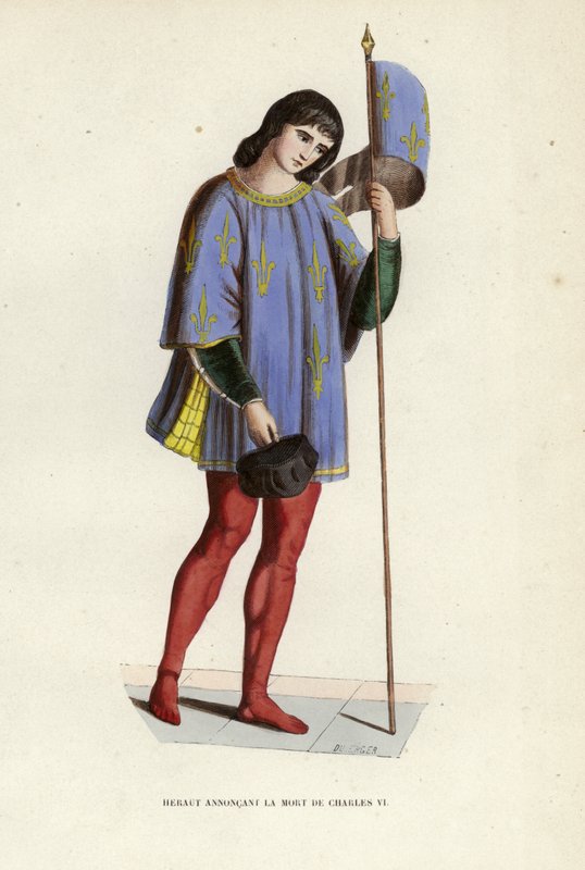 Heraut Anunciando A Morte de Carlos VI (gravação colorida) de European School