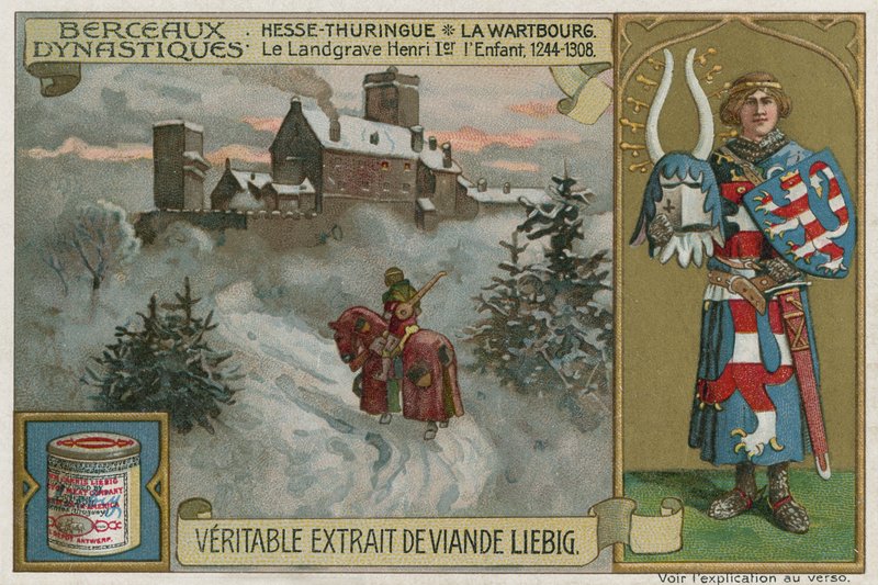 Hesse-Thuringia: o Wartburg e o Landgrave Henry I, a criança de European School