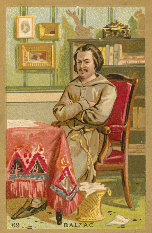Honoré de Balzac, romancista e dramaturgo francês de European School