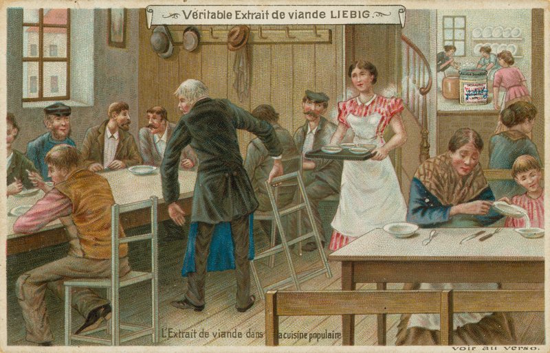 Em uma cantina de European School