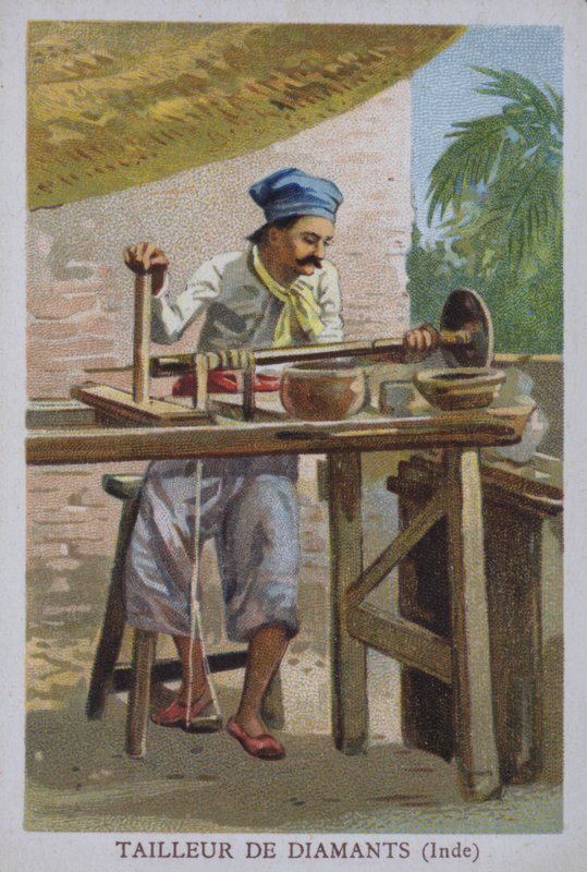 Cortador de diamantes indiano (cor litho) de European School