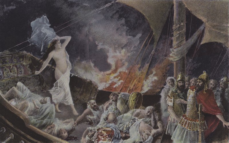 Irene (cor litho) de European School