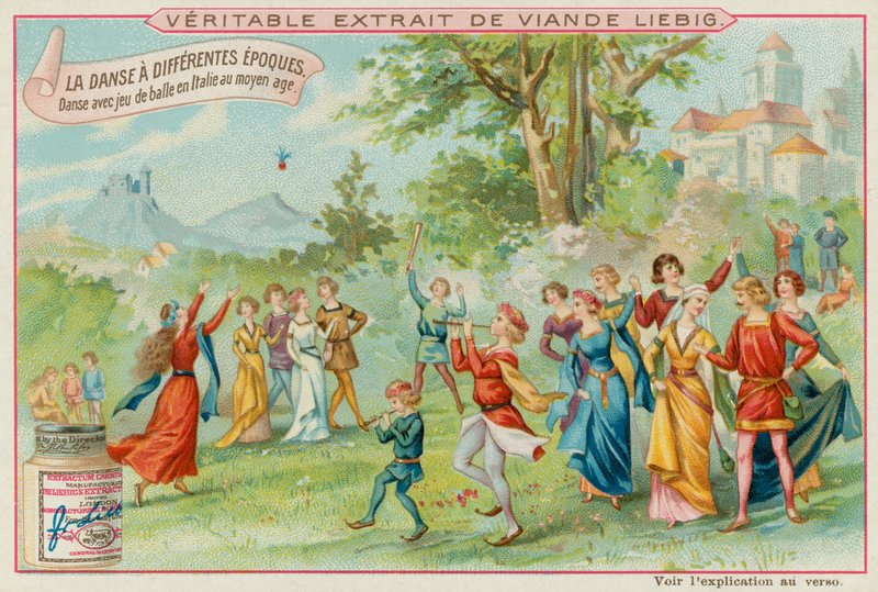 Dança Italiana da Idade Média de European School