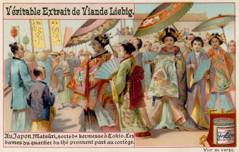 Mulheres japonesas em Matsuri de European School