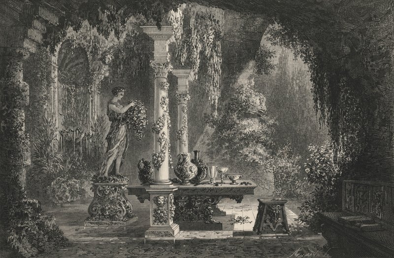 Jardin Delectable De Bernard Palissy (gravura) de European School
