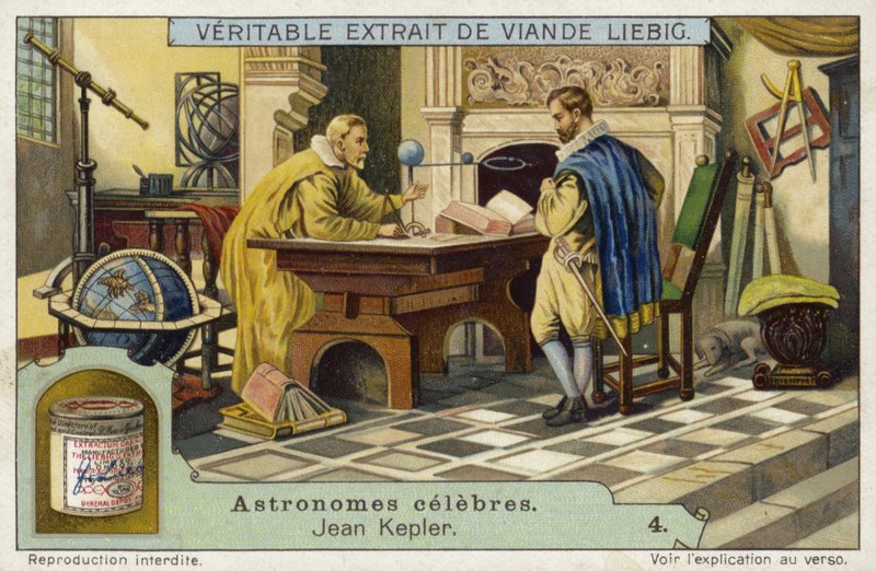 Johannes Kepler, matemático alemão e astrônomo de European School