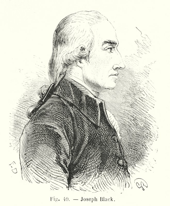 Joseph Black (gravura) de European School