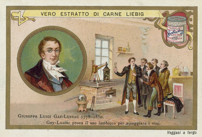 Joseph Louis Gay-Lussac, químico e físico francês. de European School