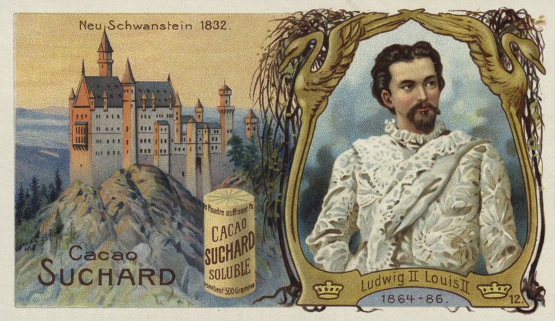 Rei Ludwig II da Baviera e Castelo de Neuschwanstein de European School