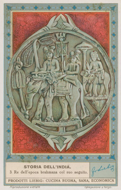 Rei do período de Brahman e seus conselheiros de European School