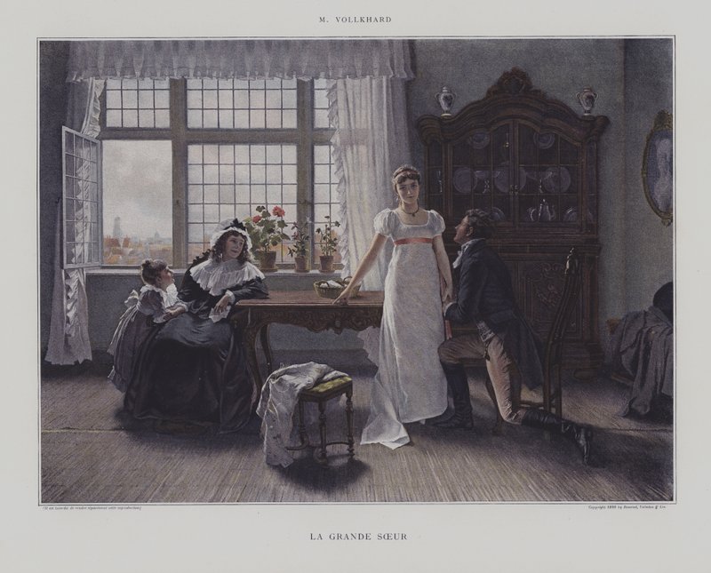 The Big Sister (cor litho) de European School