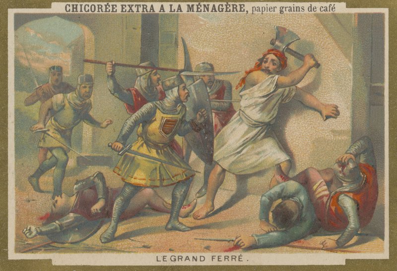 Le Grand Ferre, herói francês da Guerra dos Cem Anos de European School
