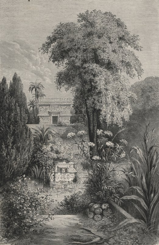 Le Paradis De Quetzalcoatl (gravura) de European School