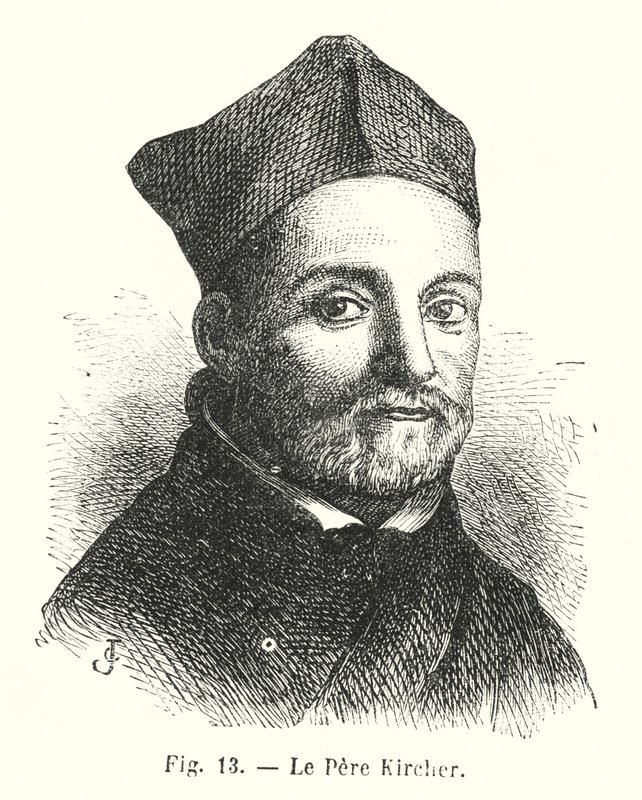 Le Pere Kircher (gravura) de European School