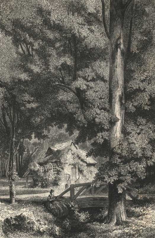 Le Petit Trianon (gravura) de European School