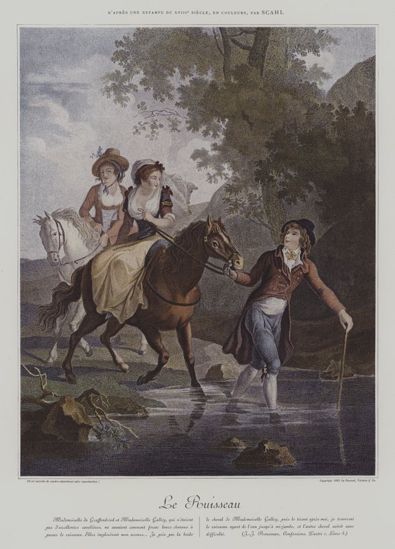 Le Ruisseau (A Corrente) (cor litho) de European School