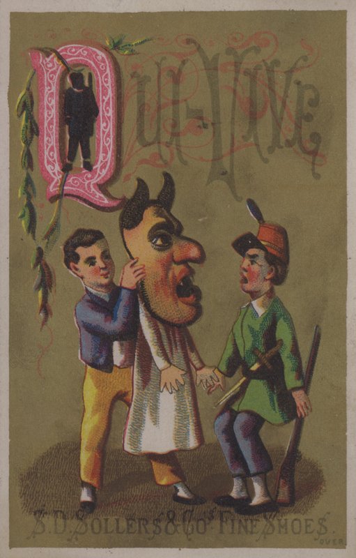 Carta Q, Qui-Vive (cor litho) de European School