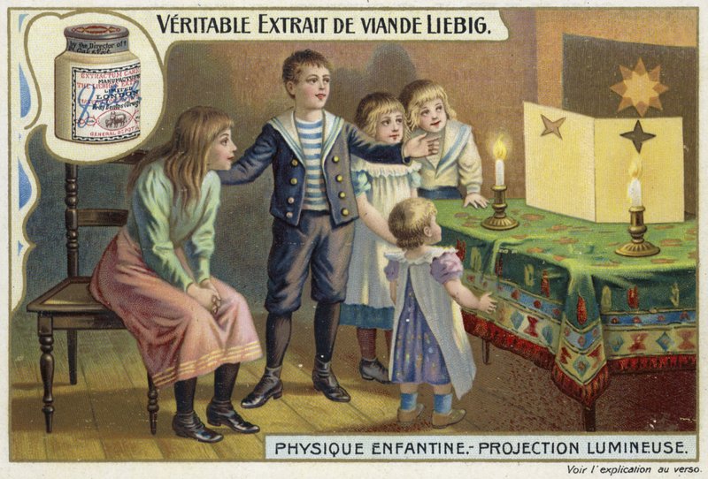 Projeção de luz de European School