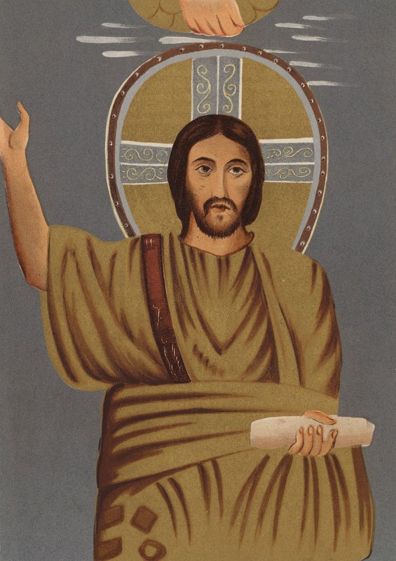 Imagem de Jesus Cristo: Da Capela de São Prasede (cromolitho) de European School