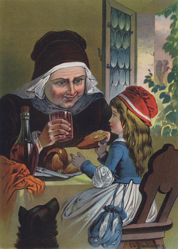 Capuchinho Vermelho (cor litho) de European School