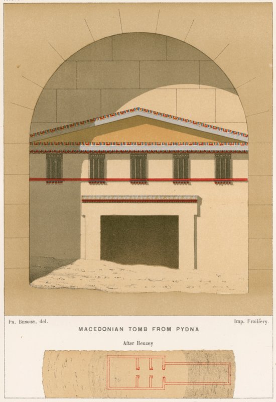 Tumba Macedônia de Pydna de European School