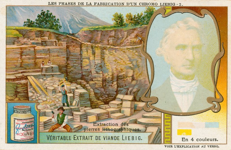 Fazendo um Chromolithograph Liebig de European School